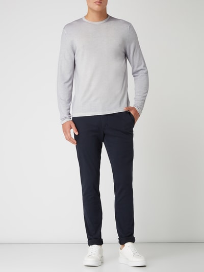 Tiger Of Sweden Slim Fit Chino mit Stretch-Anteil Modell 'Transit' Marine 1