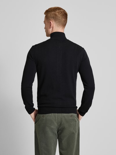 Gant Strickjacke mit Reißverschluss Black 5