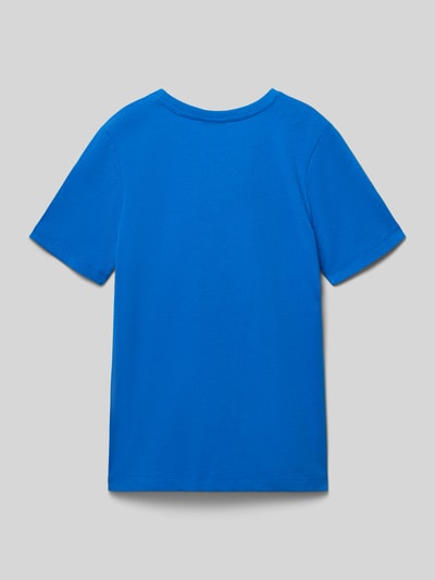 s.Oliver RED LABEL Regular Fit T-Shirt aus reiner Baumwolle Royal 3