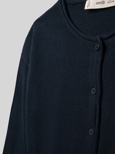 Mango Strickjacke mit Knopfleiste Marine 2