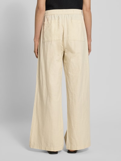 Mustang Spodnie materiałowe z elastycznym pasem model ‘Tuscaloosa’ Beżowy 5