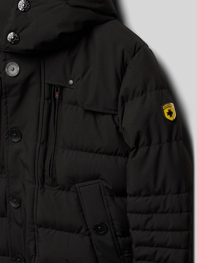 Wellensteyn Steppjacke mit Label-Detail Modell 'Starstream' Black 2