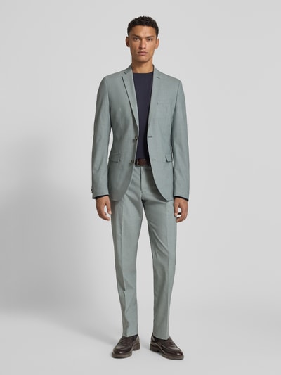 s.Oliver BLACK LABEL Slim fit colbert met viscose Lichtgroen - 1