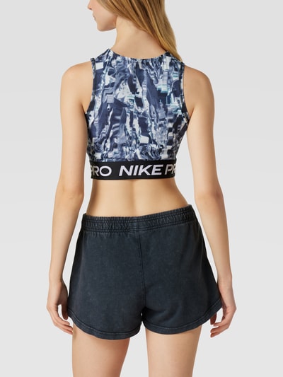 NIKE TRAINING Korte top met brede bandjes, model 'TANK' Zwart - 5