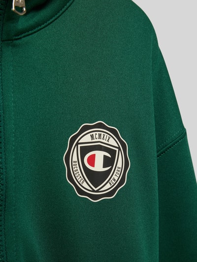 CHAMPION Sweatjacke mit Reißverschluss Dunkelgruen 2