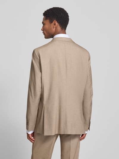 Christian Berg Men Regular Fit Sakko mit Viskose-Anteil Sand 5
