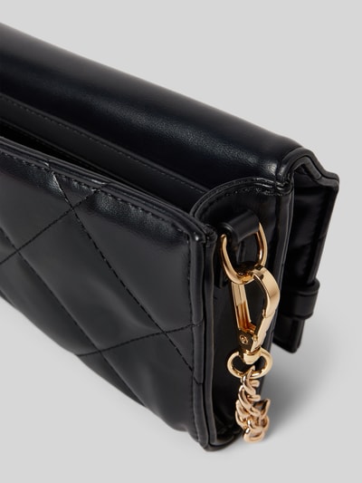 VALENTINO BAGS Umhängetasche mit Strukturmuster Modell 'LIFE' Black 4