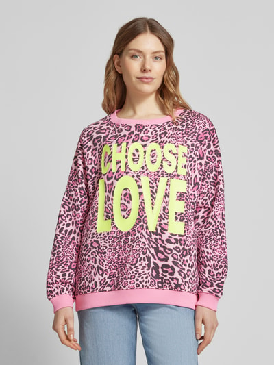 miss goodlife Sweatshirt mit Statement-Print Pink 4