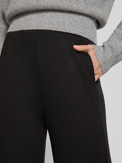 s.Oliver RED LABEL Wide Leg Sweatpants aus Viskose-Mix BLACK 3