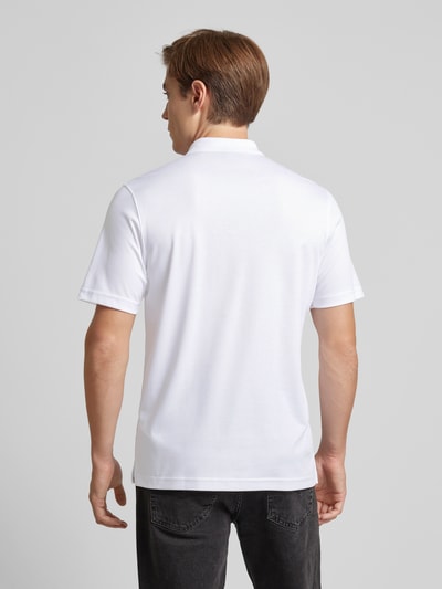 RAGMAN Regular Fit Poloshirt mit Brusttasche Weiss 5