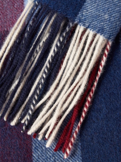 Ascot Schal aus Woll-Kaschmir-Mix Blau 2