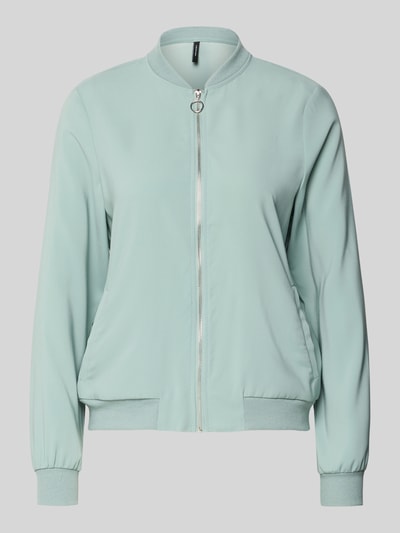 VERO MODA Regular Fit Bomberjacke mit College-Kragen Modell 'COCO' Schilf 2