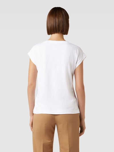 Esprit T-Shirt mit grafischem Muster Weiss 5