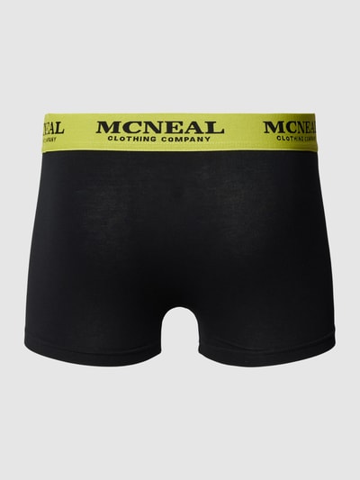 MCNEAL Boxershorts mit elastischem Logo-Bund im 5er-Pack Neon Gelb 3