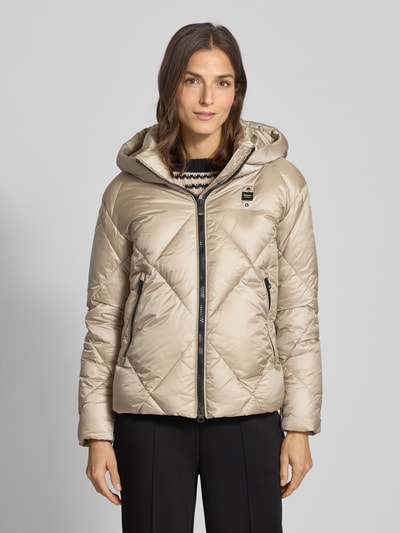 Blauer USA Kurtka puchowa z kapturem model ‘LAMARTINE’ Beżowy 4