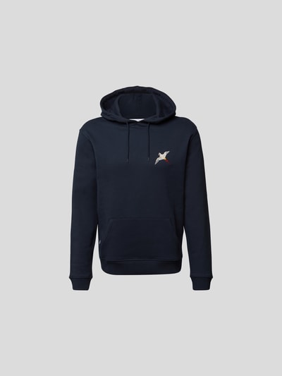 Axel Arigato Hoodie mit Logo-Stitching Blau 2