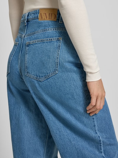 Vero Moda Loose fit jeans van puur katoen, model 'ESTELLE' Jeansblauw - 3