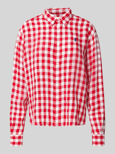 Polo Ralph Lauren Overhemdblouse met rasterruit Rood - 2