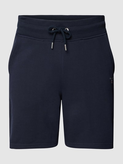 Gant Sweatshorts mit Label-Stitching Marine 2