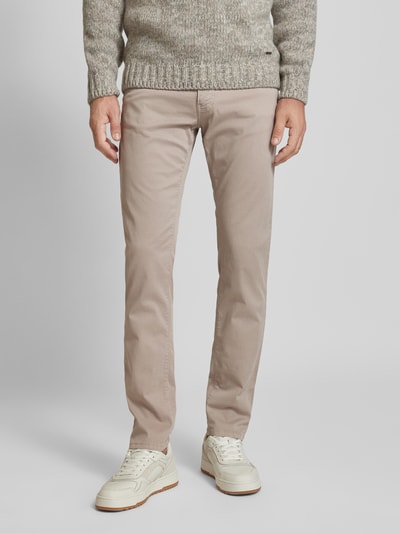 Pierre Cardin Stoffen broek met 5-pocketmodel, model 'Lyon' Beige - 4