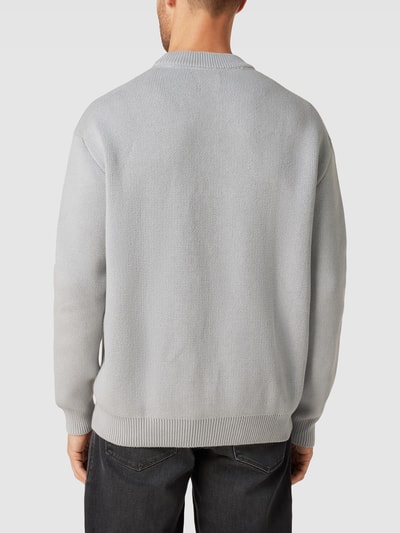 MCNEAL Strickpullover mit Motiv-Print Hellgrau 5