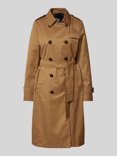 Fuchs Schmitt Trenchcoat mit Bindegürtel Camel 1