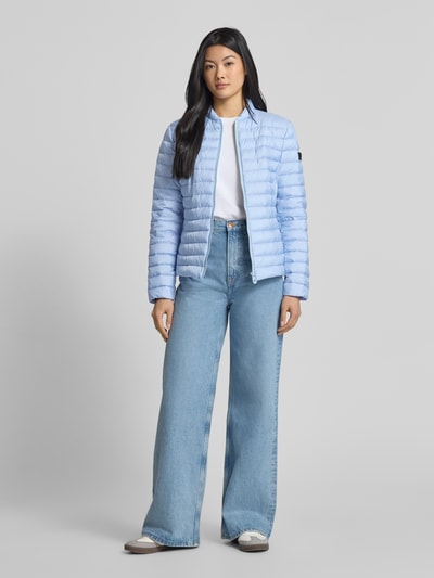 Peuterey Steppjacke mit Zweiwege-Reißverschluss Modell 'Opuntia' Hellblau 1
