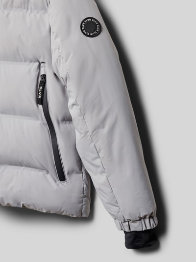 s.Oliver RED LABEL Kurtka pikowana o luźnym kroju z kapturem Średnioszary 2