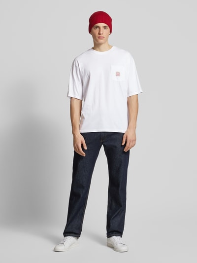 Levi's® Relaxed fit T-shirt met labelpatch Wit - 1