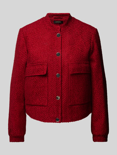 More & More Blazer met klepzakken Rood - 2