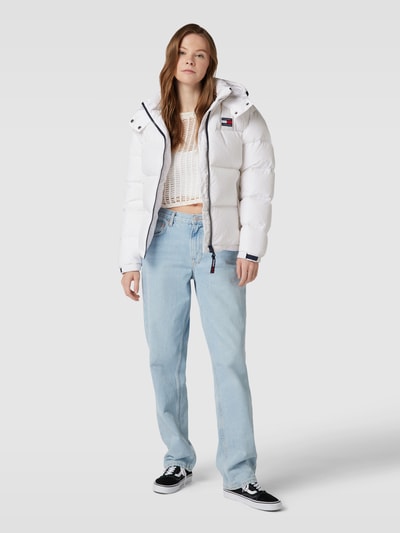 Tommy Jeans Kurtka pikowana z kapturem model ‘ALASKA’ Biały 1