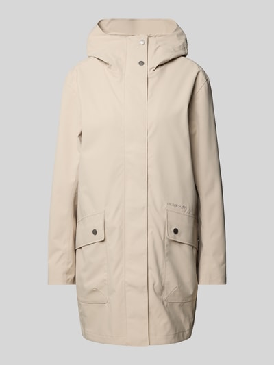 Didriksons Parka z kieszeniami z patką model ‘GWEN’ Beżowy 2
