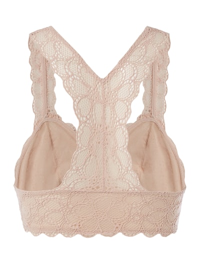 DKNY Bralette van kant  Beige - 3