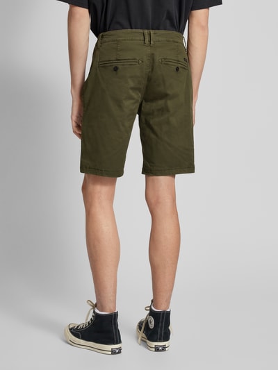 Blend Regular Fit Shorts mit Gesäßtaschen Oliv 5