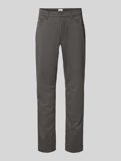 Brax Regular Fit Chino im 5-Pocket-Design Modell 'ULTRALIGHT' Anthrazit 1