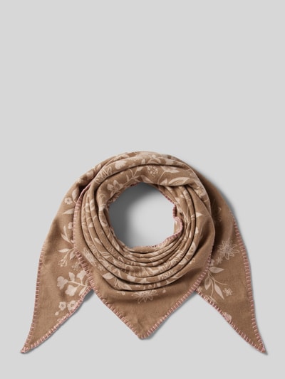 Codello Sjaal met labelprint Beige - 1