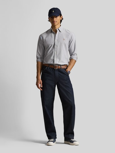 Polo Ralph Lauren regular fit vrijetijdsoverhemd van puur katoen Donkerblauw - 1