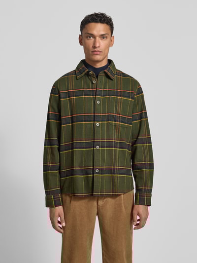 Les Deux Regular Fit Freizeithemd mit Kentkragen Modell 'Lennon' Dunkelgruen 4