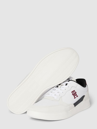 Tommy Hilfiger Sneakers met labelstitching Wit - 4