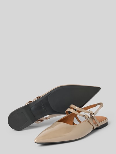 Vagabond Ballerinas mit elastischem Fesselriemen Modell 'HERMINE' Taupe 4