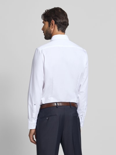 SEIDENSTICKER Koszula biznesowa o kroju regular fit z kołnierzykiem typu kent model ‘New’ Biały 5