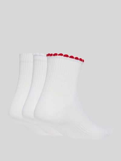 adidas Sportswear Socken mit Herzdetail im 3er-Pack Rot 3