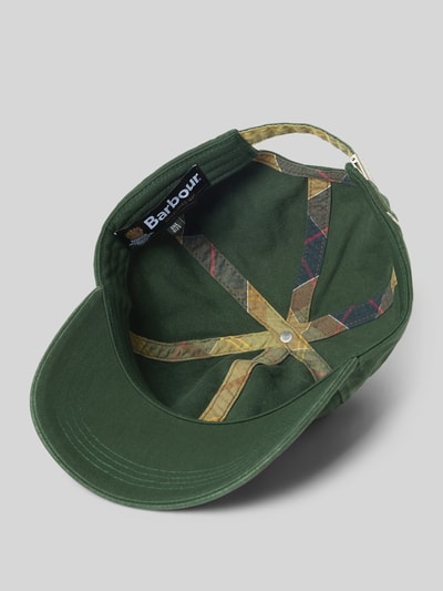 Barbour Cap aus reiner Baumwolle Modell 'CASCADE' Dunkelgruen 2