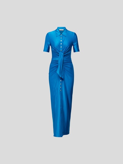 Rabanne Maxikleid mit Knoten-Detail Blau 2