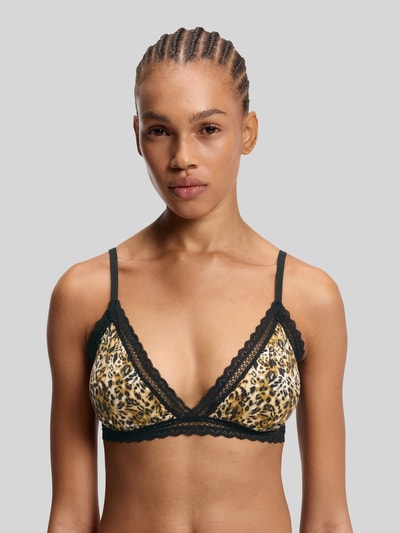 HUGO BH mit Spitzenbesatz Modell 'TRIANGLE UNIQUE' Beige 2