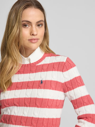 Polo Ralph Lauren Gebreide pullover met ronde hals Rood - 3