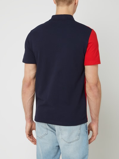 Lacoste Regular Fit Poloshirt mit Kontrastdetails  Marine 5