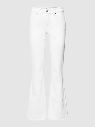 Cambio Flared cut jeans in 5-pocketmodel, model 'PARIS' Wit - 2