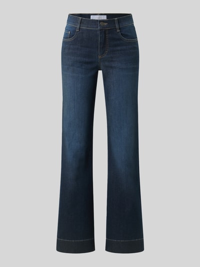 ANGELS Bootcut-Jeans aus Baumwoll-Mix Modell 'Luna' Dunkelblau 2