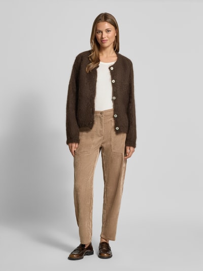 CAMBIO Barrel Fit Cordhose Modell 'OCEAN' Camel 1